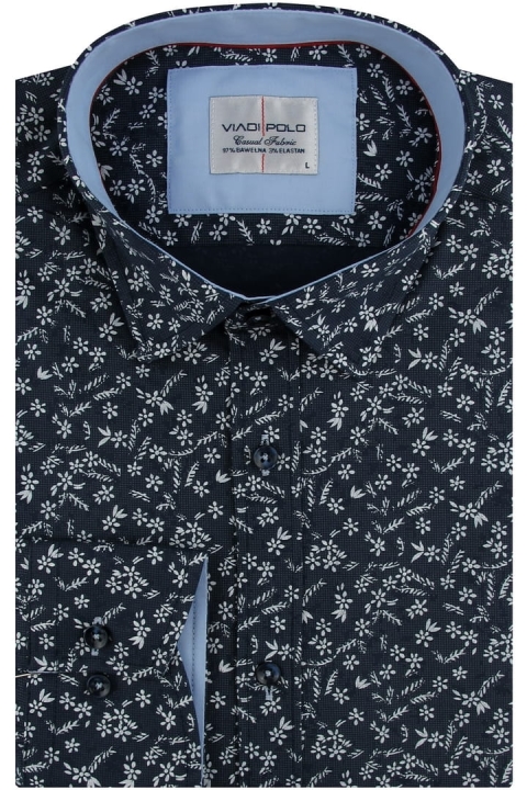 Koszula-Męska-Elegancka-Wizytowa-do-garnituru-granatowa-w-kwiatki-z-długim-rękawem-w-kroju-SLIM-FIT-Viadi-Polo-IMG_3181.JPG
