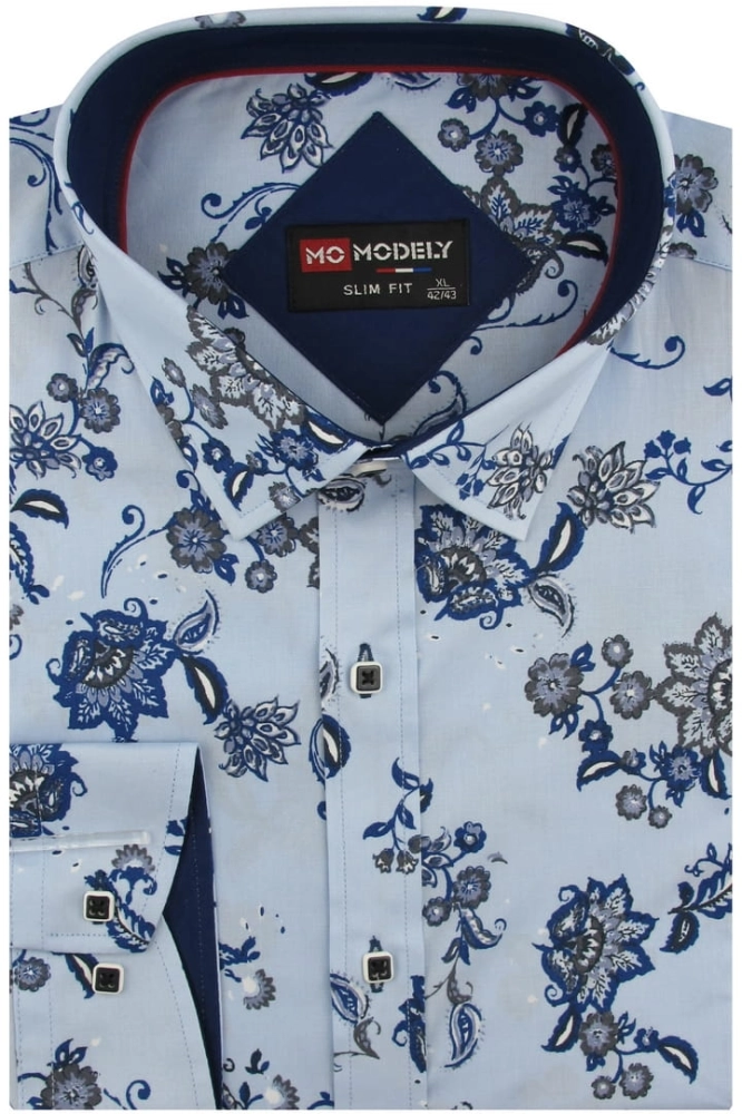 Koszula-Męska-Elegancka-Wizytowa-do-garnituru-niebieska-w-kwiatki-z-długim-rekawem-w-kroju-SLIM-FIT-Modely-IMG_0269.JPG