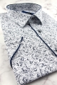 Koszula-Męska-Elegancka-Wizytowa-do-garnituru-biała-we-wzorki-z-krótkim-rękawem-w-kroju-SLIM-FIT-Modely-IMG_0644.JPG