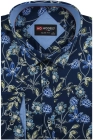 Koszula-Męska-Elegancka-Wizytowa-do-garnituru-granatowa-w-kwiatki-z-długim-rękawem-w-kroju-SLIM-FIT-Modely-IMG_1018.JPG