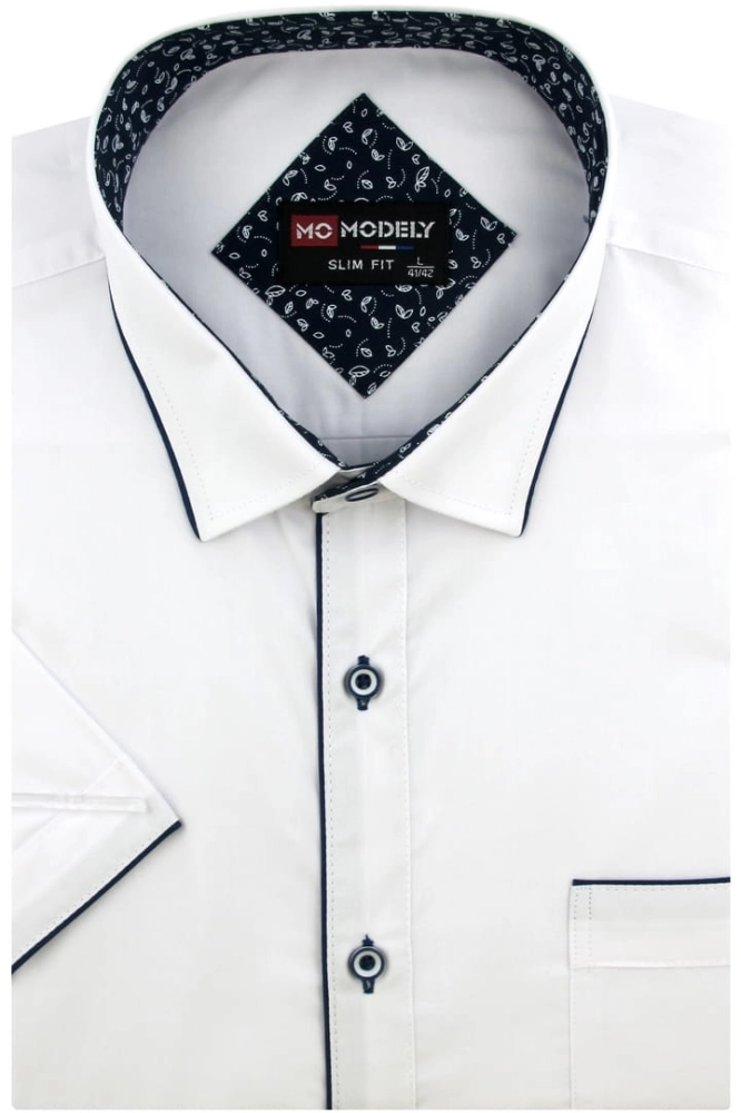 Koszula-Męska-Elegancka-Wizytowa-do-garnituru-gładka-biała-z-lamówką-z-krótkim-rękawem-w-kroju-SLIM-FIT-IMG_1335.JPG
