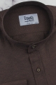 Koszula-Męska-Codzienna-ze-stójką-bawełna-oxford-gładka-brązowa-z-długim-rękawe-w-kroju-SLIM-FIT-IMG_2146.JPG