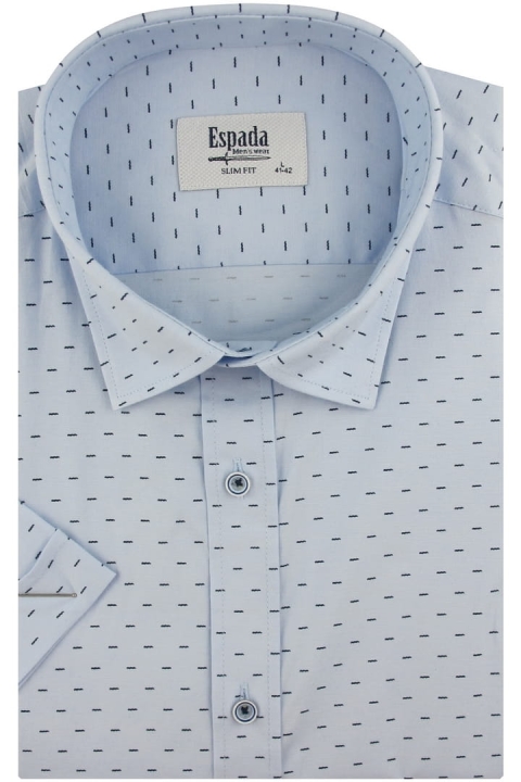 Koszula-Męska-Elegancka-Wizytowa-do-garnituru-błękitna-we-wzorki-z-krótkim-rekawem-w-kroju-SLIM-FIT-IMG_4569.JPG