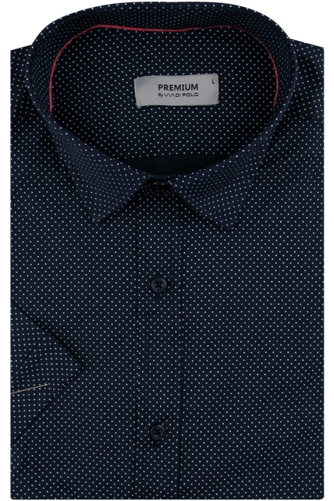 Koszula-Męska-Elenancka-Wizytowa-do-garnitur-granatowa-w-kropki-z-krótkim-rekawem-w-kroju-REGULAR-FIT-IMG_4709.JPG