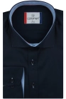 Koszula-Męska-Elegancka-Wizytowa-do-garnituru-gładka-granatowa-długim-rękawem-w-kroju-SLIM-FIT-IMG_7894.JPG