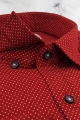 Koszula-Męska-Elegancka-Wizytowa-do-garnituru-czerwona-w-kropki-z-długim-rękawem-w-kroju-SLIM-FIT-IMG_8556.JPG