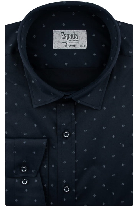Koszula-Męska-Elegancka-Wizytowa-do-garnituru-granatowa-we-wzorki-z-długim-rękawem-w-kroju-SLIM-FIT-IMG_2559.JPG