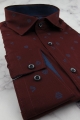 Koszula-Męska-Elegancka-Wizytowa-do-garnituru-bordowa-we-wzorki-z-długim-rękawem-w-kroju-SLIM-FIT-Classo-IMG_5513.JPG