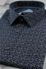 Koszula-Męska-Elegancka-Wizytowa-do-garnituru-granatowa-we-wzorki-z-krótkim-rękawem-w-kroju-SLIM-FIT-IMG_5246-.JPG