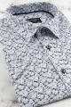 Lniana-Koszula-Męska-Codzienna-Casual-biała-we-wzorki-z-krótkim-rękawem-SLIM-FIT-IMG_5413-.JPG