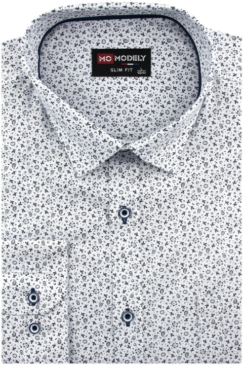 Koszula-Męska-Elegancka-Wizytowa-do-garnituru-biała-w-kwiatki-z-długim-rekawem-w-kroju-SLIM-FIT-IMG_5792.JPG