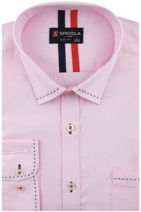 Koszula-Męska-Elegancka-Wizytowa-do-garnituru-granatowa-gładka-różowa-z-długim-rekawem-w-kroju-SLIM-FIT-IMG_6331.JPG