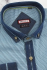 Koszula-Męska-Codzienna-Casual-turkusowa-w-kratkę-z-dodatkiem-jeans-z-długim-rekawem-w-kroju-SLIM-FIT-IMG_6418.JPG