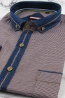 Koszula-Męska-Codzienna-Casual-czerwona-w-kratkę-z-dodatkiem-jeans-z-długim-rekawem-w-kroju-SLIM-FIT-IMG_6431.JPG