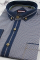 Koszula-Męska-Codzienna-Casual-brązowa-w-kratkę-z-dodatkiem-jeans-z-długim-rekawem-w-kroju-SLIM-FIT-IMG_6448.JPG
