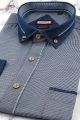 Koszula-Męska-Codzienna-Casual-granatowa-w-kratkę-z-dodatkiem-jeans-z-długim-rekawem-w-kroju-SLIM-FIT-IMG_6465.JPG