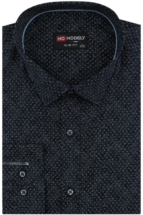 Koszula-Męska-Elegancka-Wizytowa-do-garnituru-granatowa-we-wzorki-z-długim-rekawem-w-kroju-SLIM-FIT-IMG_6705.JPG