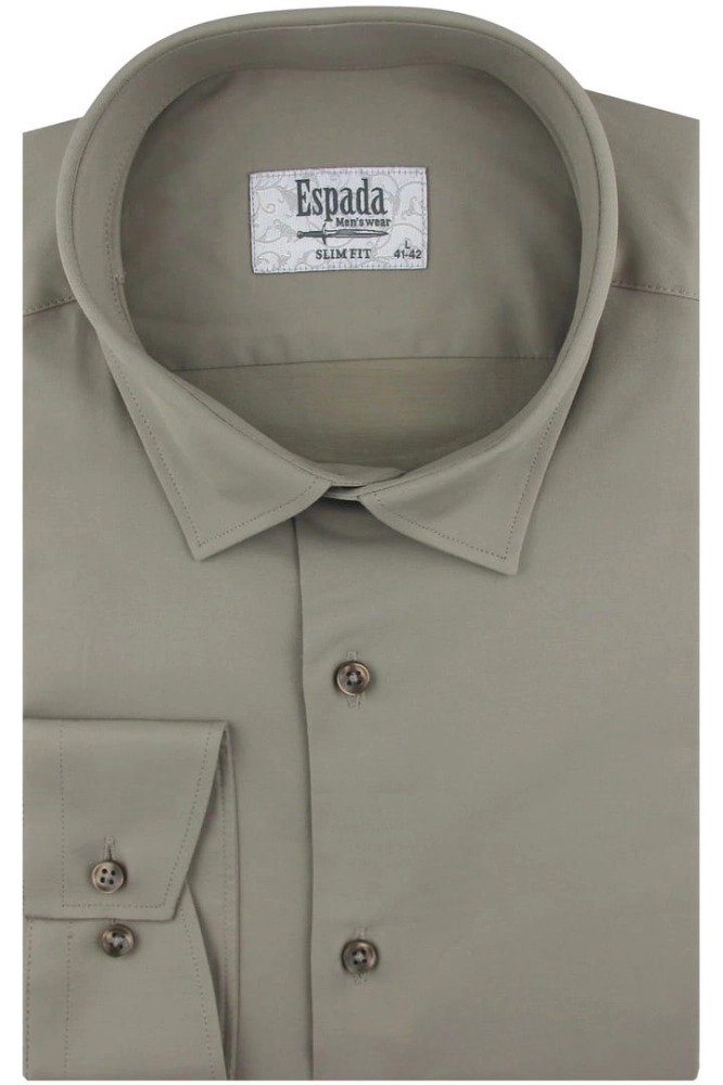 Koszula-Męska-Elegancka-Wizytowa-do-garnituru-gładka-beżowa-z-długim-rekawem-w-kroju-SLIM-FIT-IMG_8063.JPG