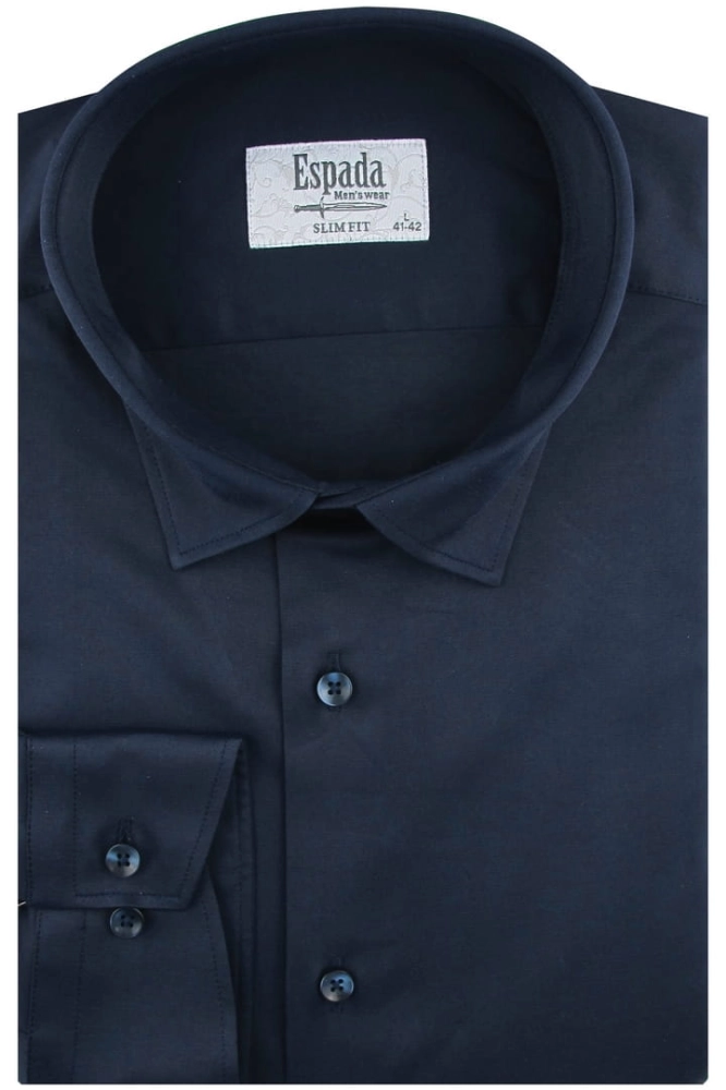 Koszula-Męska-Elegancka-Wizytowa-do-garnituru-gładka-granatowa-z-długim-rekawem-w-kroju-SLIM-FIT-IMG_8143.JPG