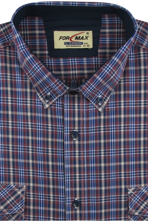 Duża-Koszula-Męska-Codzienna-Casual-granatowa-w-kratę-z-długim-rekawem-Duże-rozmiary-IMG_8848.JPG