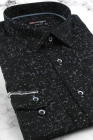 Lniana-Koszula-Męska-Codzienna-Casual-czarna-we-wzorki-z-długim-rekawem-w-kroju-SLIM-FIT-IMG_8945.JPG