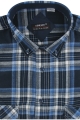 Koszula-Męska-Codzienna-Bawełniana-Casual-granatowa-w-kratę-z-długim-rękawem-w-kroju-REGULAR-IMG_9172.JPG