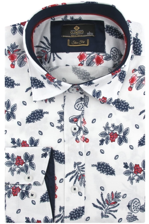 Koszula-Męska-Elegancka-Wizytowa-do-garnituru-biała-w-kwiaty-z-długim-rękawem-w-kroju-SLIM-FIT-IMG_9697.JPG