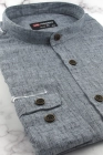 Lniana-Koszula-Męska-Codzienna-Casual-ze-stójką-szara-melanż-z-długim-rękawem-w kroju-SLIM-FIT-IMG_0203.JPG