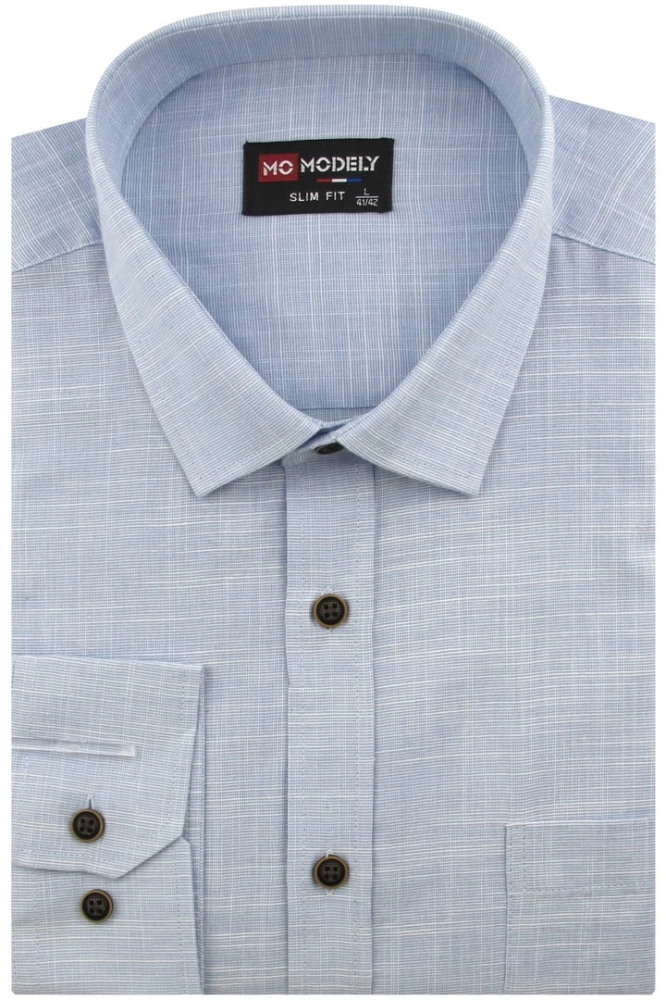 Lniana-Koszula-Męska-Codzienna-Casual-błekitna-melanż-z-długim-rekawem-w-kroju-SLIM-FIT-IMG_0993.JPG