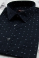 Koszula-Męska-Elegancka-Wizytowa-do-garnituru-granatowa-we-wzorki-z-krótkim-rękawem-SLIM-FIT-IMG_5485.JPG