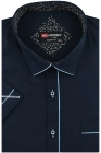 Koszula-Męska-Elegancka-Wizytowa-do-garnituru-gładka-granatowa-z-lamówką-z-krótkim-rękawem-w-kroju-SLIM-FIT-IMG_4035.JPG