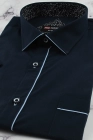 Koszula-Męska-Elegancka-Wizytowa-do-garnituru-gładka-granatowa-z-lamówką-z-krótkim-rękawem-w-kroju-SLIM-FIT-IMG_4041.JPG
