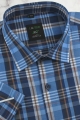 Koszula-Męska-Codzienna-Bawełniana-Casual-niebieska-w-kratkę-z-krótkim-rękawem-w-kroju-REGULAR-IMG_5022-.JPG