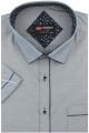 Lniana-Koszula-Męska-Codzienna-Casual-szara-z-krótkim-rekawem-w-kroju-SLIM-FIT-IMG_2465.JPG