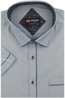 Lniana-Koszula-Męska-Codzienna-Casual-szara-z-krótkim-rekawem-w-kroju-SLIM-FIT-IMG_2465.JPG