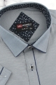 Lniana-Koszula-Męska-Codzienna-Casual-szara-z-krótkim-rekawem-w-kroju-SLIM-FIT-IMG_2467.JPG