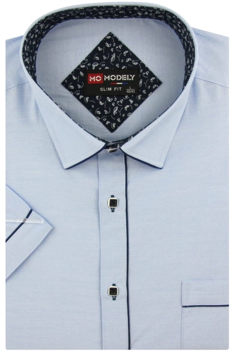 Lniana-Koszula-Męska-Codzienna-Casual-błękitna-z-krótkim-rekawem-w-kroju-SLIM-FIT-IMG_2492.JPG