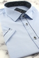 Lniana-Koszula-Męska-Codzienna-Casual-błękitna-z-krótkim-rekawem-w-kroju-SLIM-FIT-IMG_2496.JPG