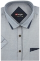 Lniana-Koszula-Męska-Codzienna-Casual-szara-z-krótkim-rekawem-w-kroju-SLIM-FIT-IMG_2508.JPG