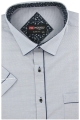 Lniana-Koszula-Męska-Codzienna-Casual-jasna-szara-z-krótkim-rekawem-w-kroju-SLIM-FIT-IMG_2543.JPG