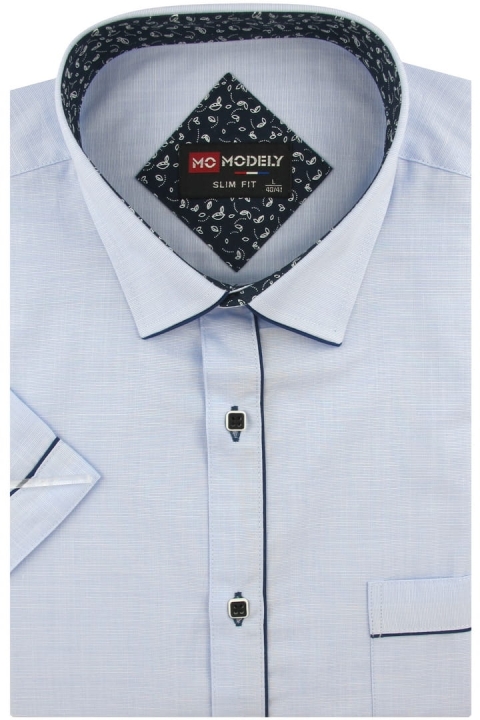 Lniana-Koszula-Męska-Codzienna-Casual-błekitna-z-krótkim-rekawem-w-kroju-SLIM-FIT-IMG_2560.JPG