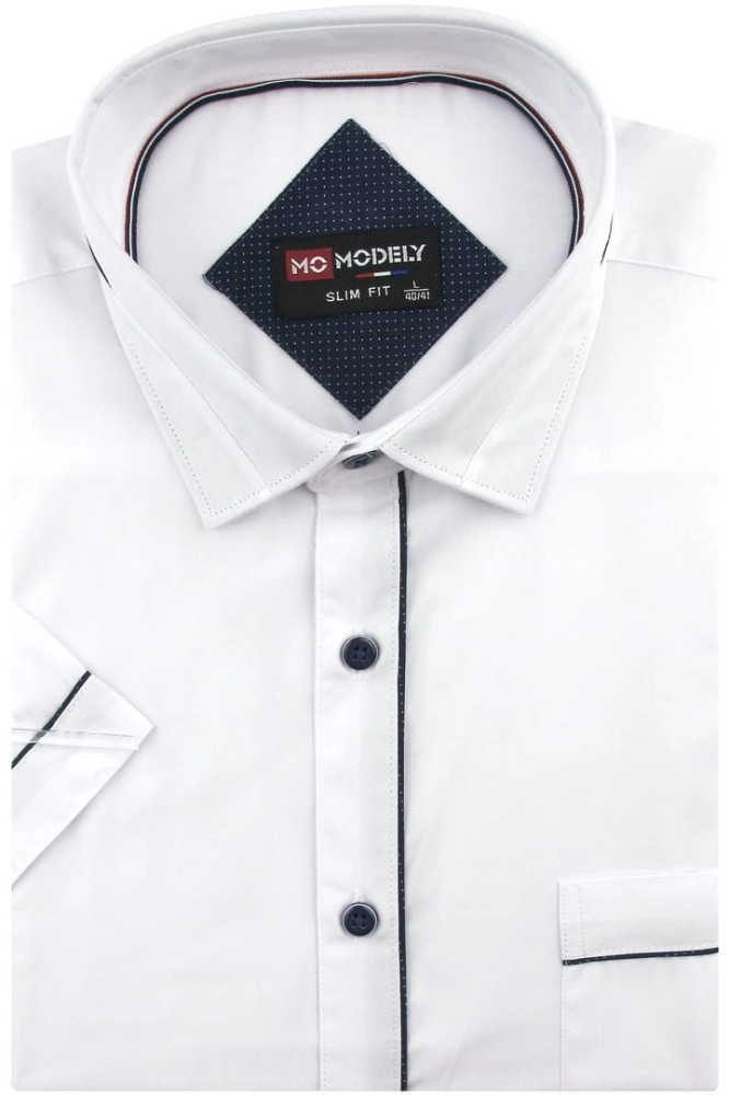Koszula-Męska-Elegancka-Wizytowa-do-garnituru-gładka-biała-z-lamówką-z-krótkim-rekawem-w-kroju-SLIM-FIT-IMG_2639.JPG