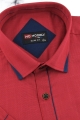 Lniana-Koszula-Męska-Codzienna-Casual-czerwona-z-lamówką-z-krótkim-rękawem-w-kroju-SLIM-FIT-IMG_2895.JPG