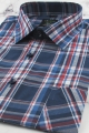 Koszula-Męska-Bawełniana-Codzienna-Casual-granatowa-w-kratkę-z-krótkim-rękawem-w-kroju-REGULAR-IMG_2942.JPG