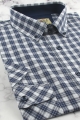 Koszula-Bawełniana-Codzienna-Casual-granatowa-w-kratę-z-krótkim-rękawem-w-kroju-REGULAR-IMG_3125.JPG