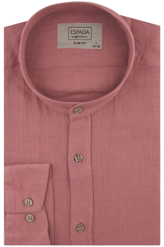 Lniana-Koszula-Męska-Codzienna-Casual-gładka-indyjski-róż-z-długim-rękawem-w-kroju-SLIM-FIT-IMG_4343.JPG
