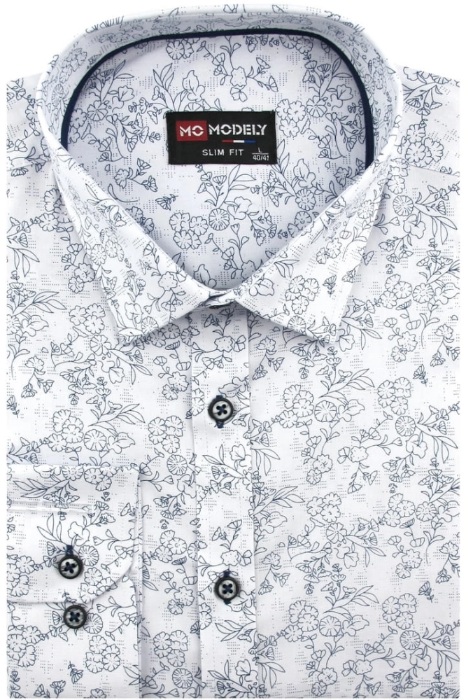 Koszula-Męska-Elegancka-Wizytowa-do-garnitur-biała-w-kwiatki-z-długim-rekawem-w-kroju-SLIM-FIT-IMG_5615.JPG