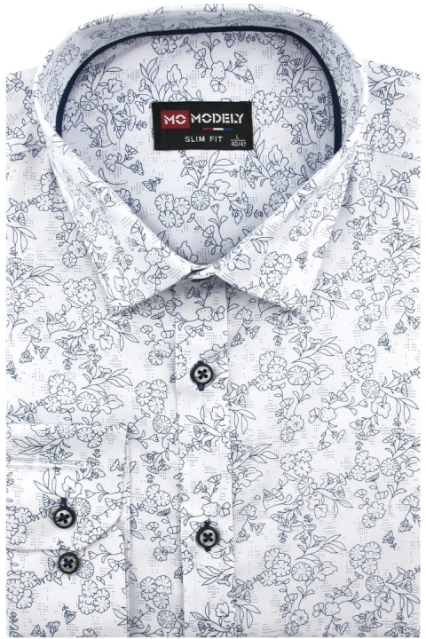 Koszula-Męska-Elegancka-Wizytowa-do-garnitur-biała-w-kwiatki-z-długim-rekawem-w-kroju-SLIM-FIT-IMG_5615.JPG