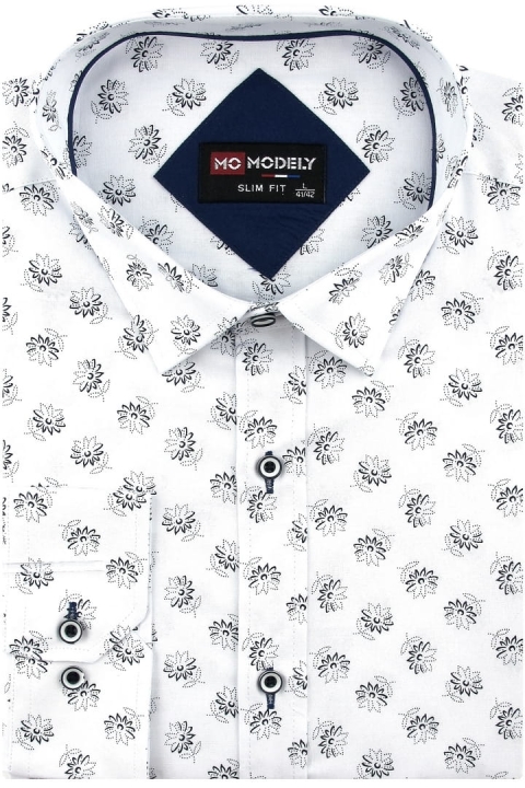 Koszula-Męska-Elegancka-Wizytowa-do-garnituru-biała-w-kwiaty-z-długim-rekawem-w-kroju-SLIM-FIT-IMG_6365.JPG