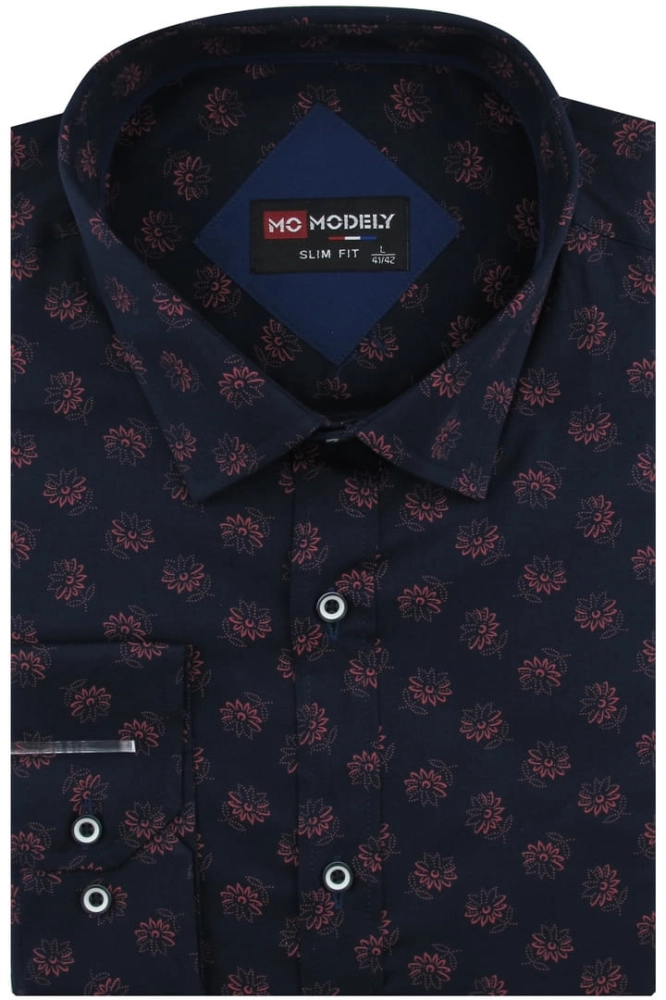 Koszula-Męska-Elegancka-Wizytowa-do-garnituru-granatowa-w-kwiaty-z-długim-rekawem-w-kroju-SLIM-FIT-IMG_6398.JPG